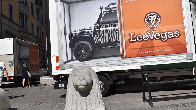 #rullamedleovegas LeoVegas - King of Casino - Lastbilar 2
