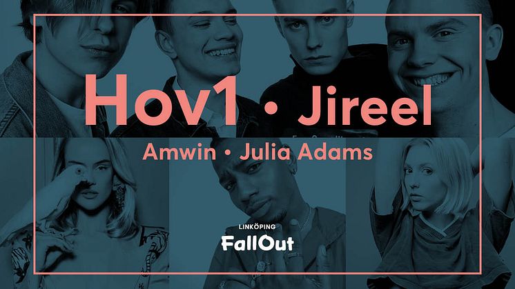 Hov1 och Jireel till festivalkväll i Saab Arena