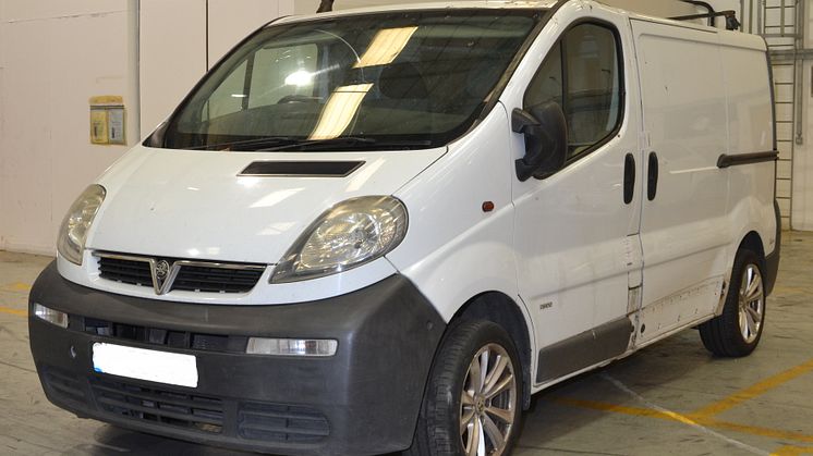 The van driven by Sengendo