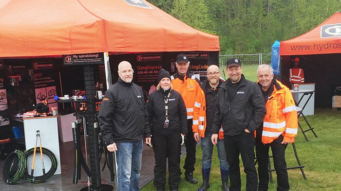 Hydroscands mässgäng från MaskinExpo 2016