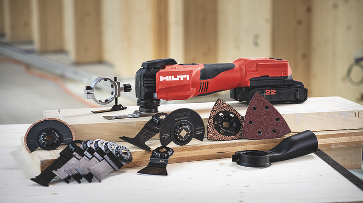 Hilti lancerer alsidig multicutter på den nye Nuron batteriplatform