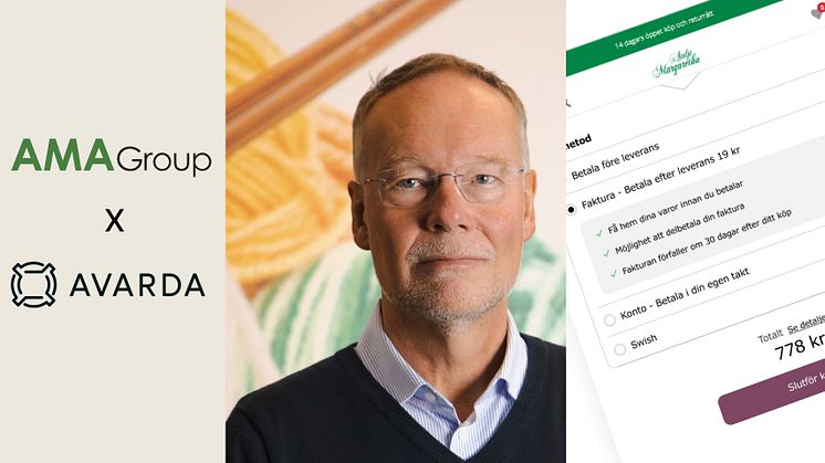 Avarda lanserar betalnings- och lojalitetslösning för AMA Group