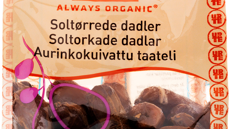 Urtekram dadler
