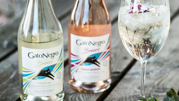 Gato Negro Breeze -wine spritzerit marketteihin