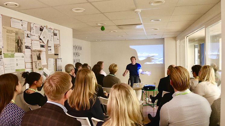 Inspirerande frukost med Aron Anderson