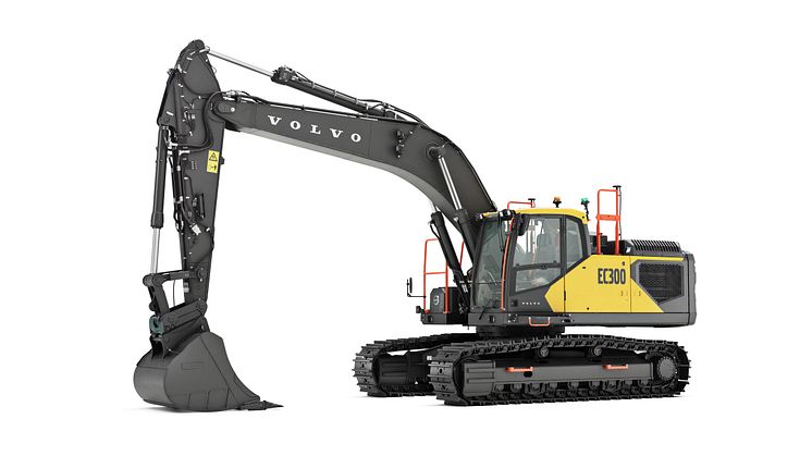 Volvo EC300 - studiobild