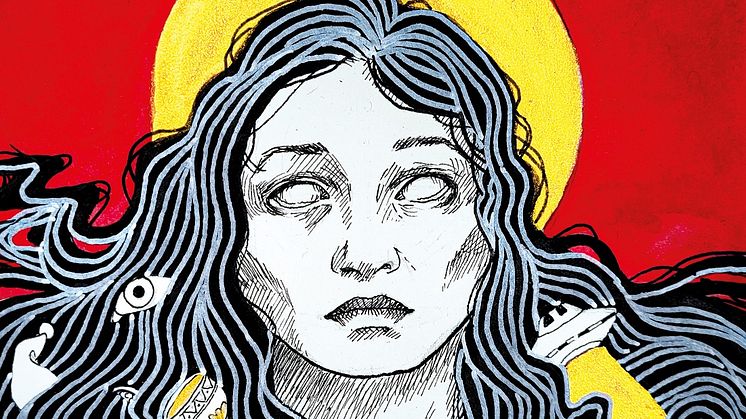 A new study from Uppsala University shows that 41 per cent of adult Swedes believe in some form of paranormal phenomenon. Illustration by Lotta Ilona Häyrynen.