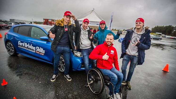 Ford Driving Skills for Life Rudskogen 2019 DSFL gratis kjørekurs
