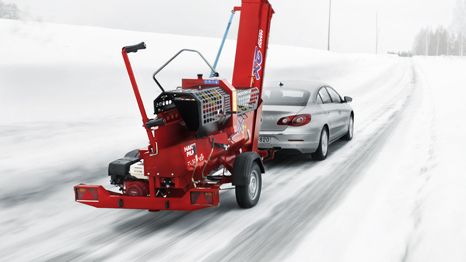 Grön värme med miljövänlig vedmaskin 