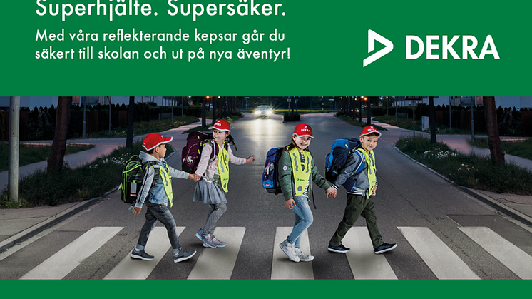 Med våra reflekterande kepsar är ni på den säkra sidan!