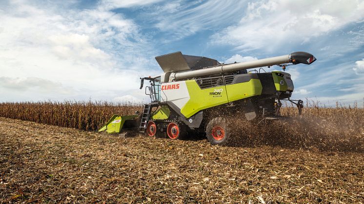 TRION 740: Kompakt hybridtröska med 435 hk och en enda ROTO PLUS-rotor