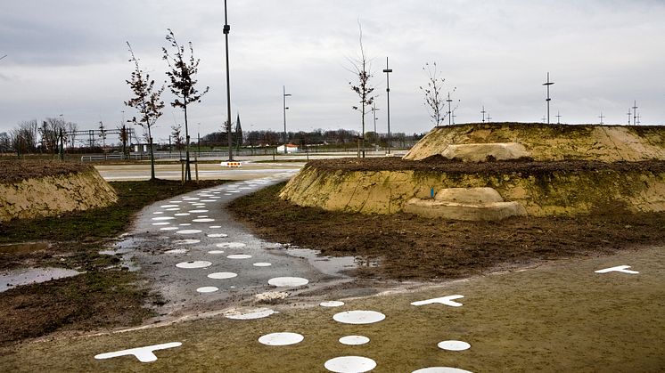 Markparkering i Hyllie centrum