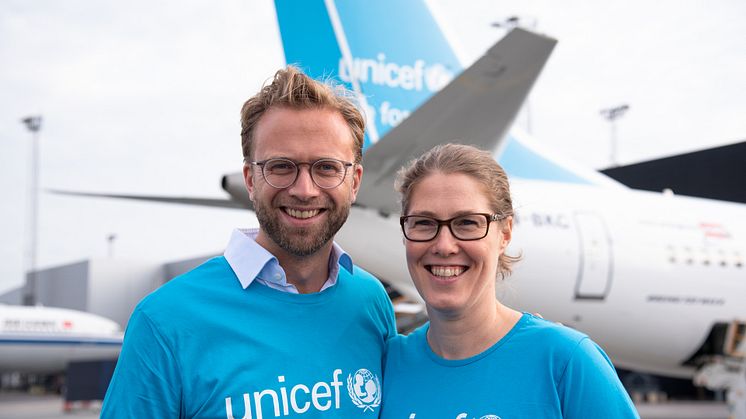 Utviklingsminister Nikolai Astrup roser Norwegians partnerskapsmodell med UNICEF