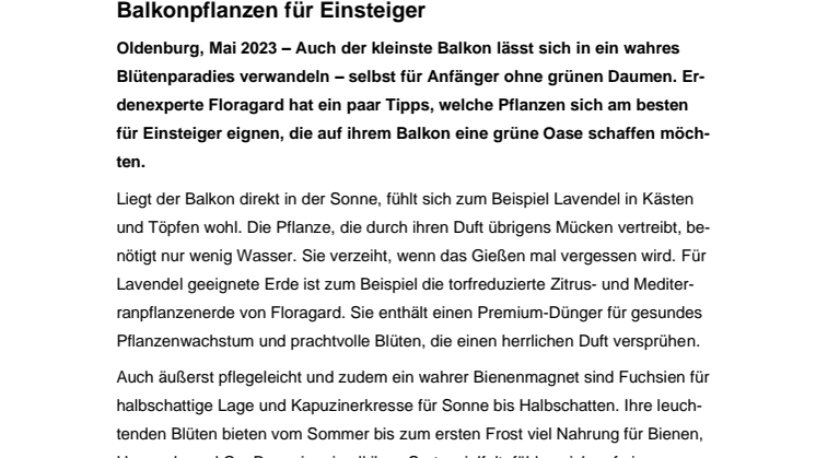 Floragard_Balkonpflanzen für Einsteiger.pdf