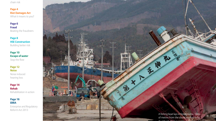Property & Casualty Newsletter - Part 1 Supply Chain Risk
