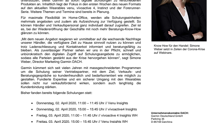 PM_Garmin_Webinare für Händler