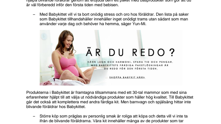 Nya Babykittet lugnar oroliga föräldrar