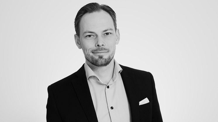 Nils Englund, försäljningschef på Expohouse Sweden AB
