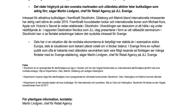 Rekordår för nya varumärken i Sverige