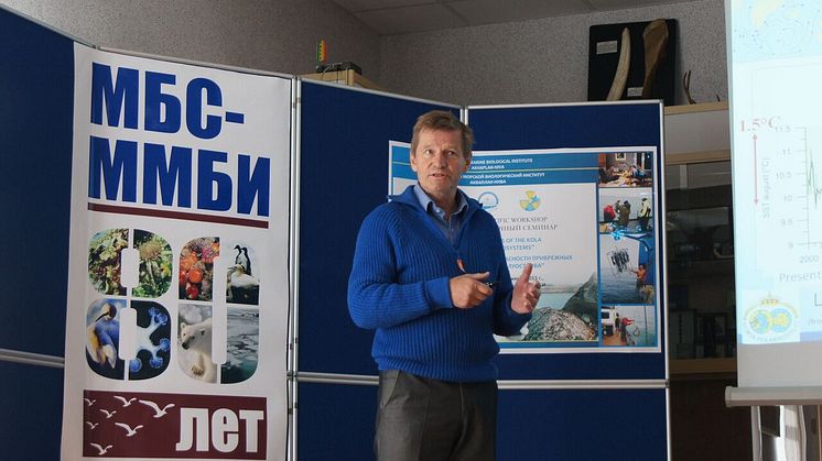 Salve Dahle/Akvaplan-niva Workshop Murmansk