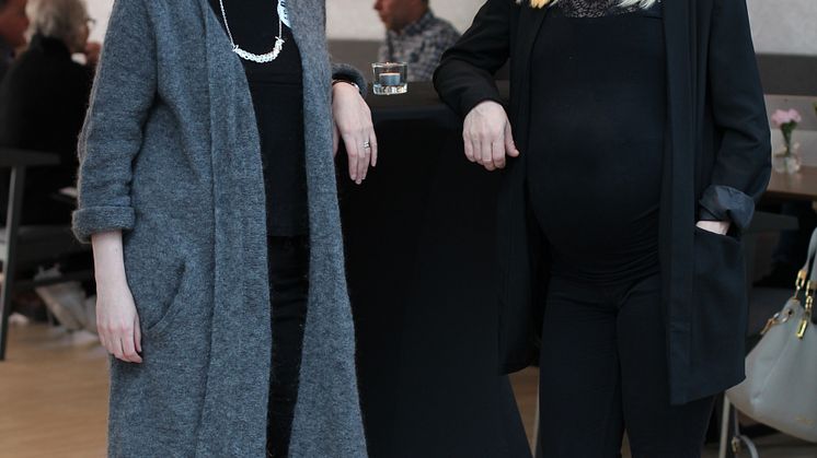 Bild på Greta Wimander, Verksametsledare Go Business och Malin Winsa, Affärsutvecklare Boden Business Park