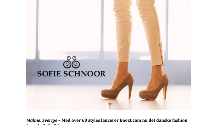 Boozt.com lancerer det danske tøj og accessory brand - Sofie Schnoor