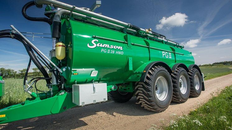 PG II 28 is replacing the PG II 27, and has already proven to be a great sales success for SAMSON AGRO.