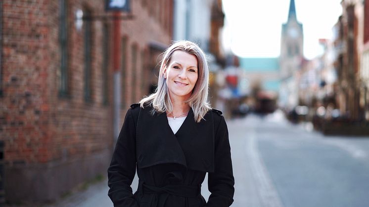 Karolina Davidsson blir ny VD Destination Halmstad. Foto: Johan Adermalm