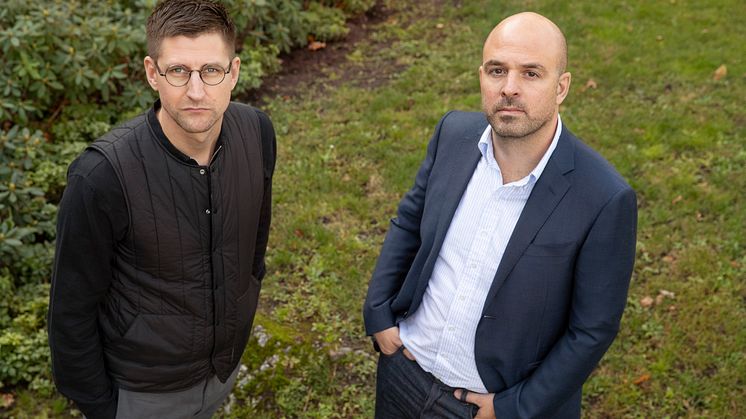 Nominerade i kategorin Årets Avslöjande: Axel Gordh Humlesjö och Ali Fegan