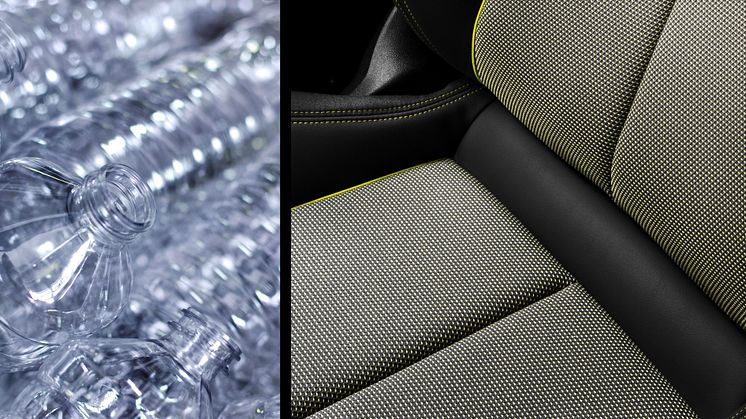 Sædeindtræk af plastikflasker