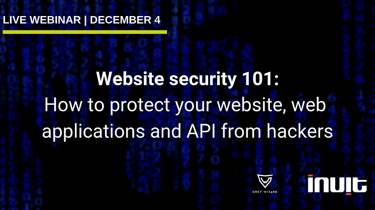 Website security 101 webinar