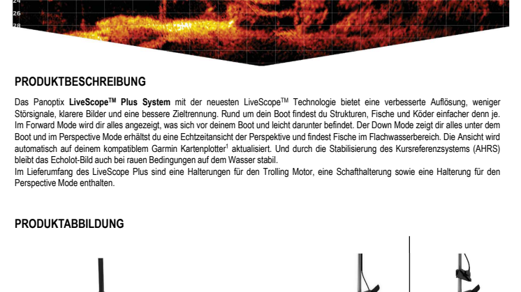 Datenblatt CH Garmin LiveScope Plus
