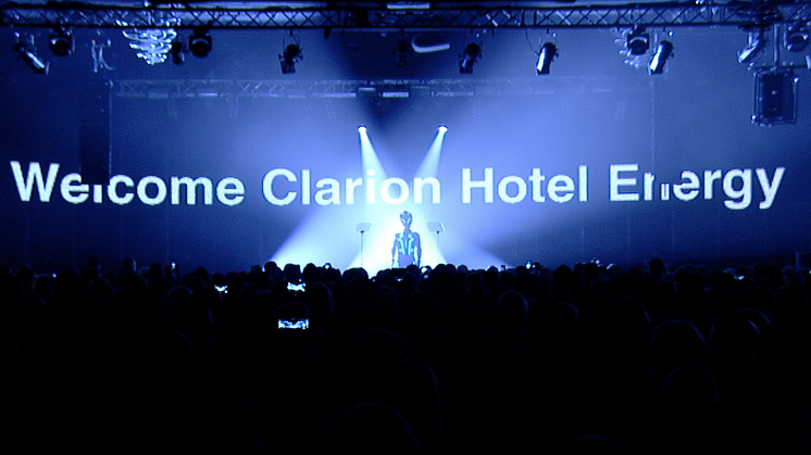 Elektrisk stemning under innvielsen av Clarion Hotel Energy