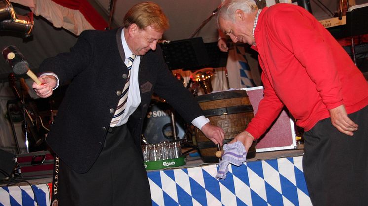 Oktoberfest Fehmarn Fassanstich