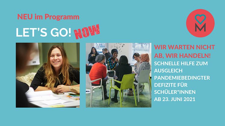 Schnelle Hilfe für Schüler*innen: DEIN MÜNCHEN startet mit neuem Programm LET'S GO! NOW