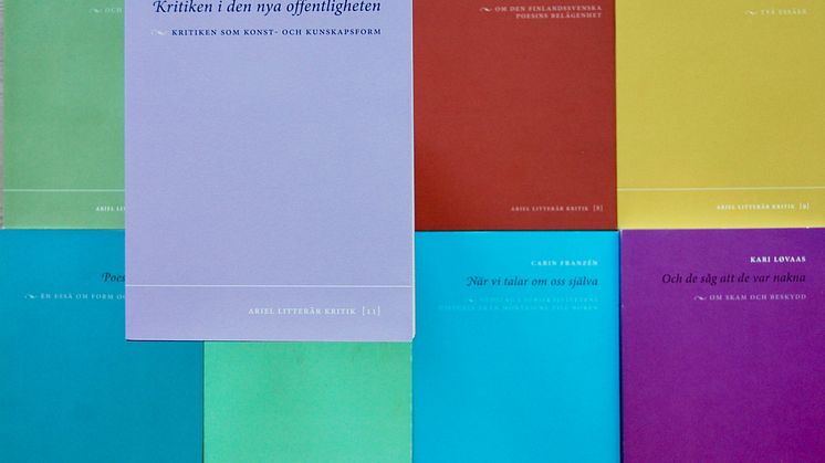 FRIA SEMINARIET I LITTERÄR KRITIK – Unik antologi om kritiken på releaseturné