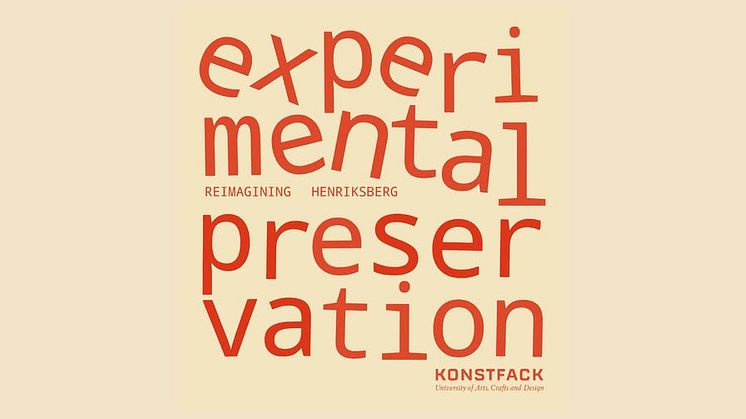Welcome to Konstfack University of Arts, Crafts and Design at Greenhouse/Stockholm Furniture Fair