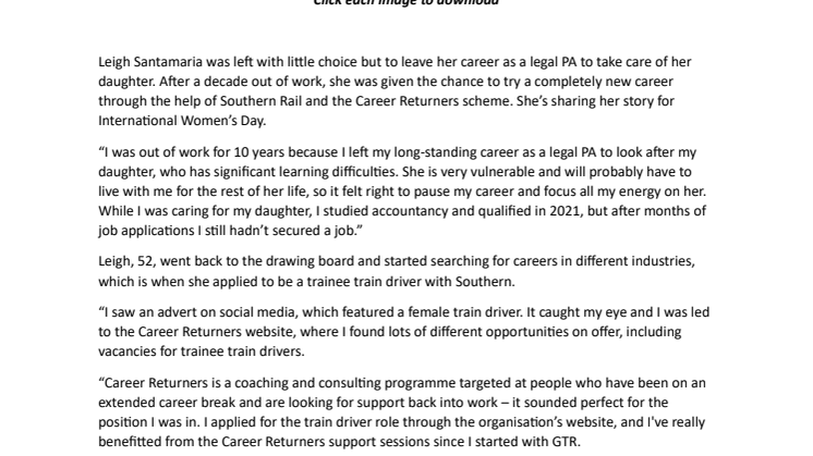 Leigh Santamaria - IWD 2024