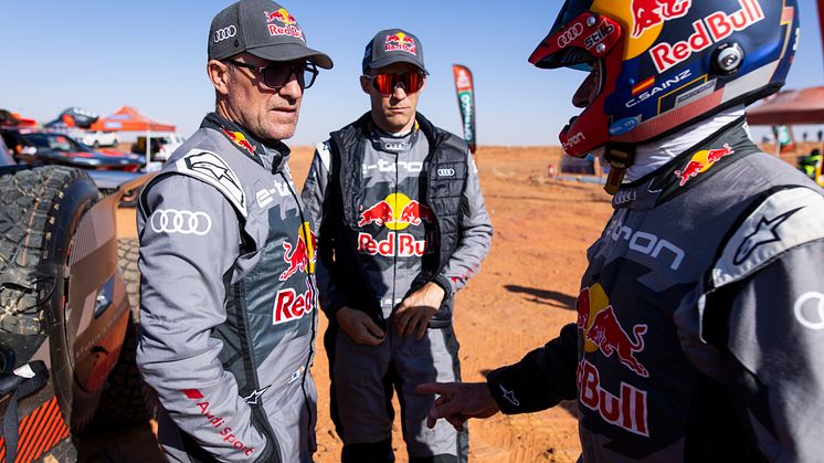 Stéphane Peterhansel, Mattias Ekström, Carlos Sainz