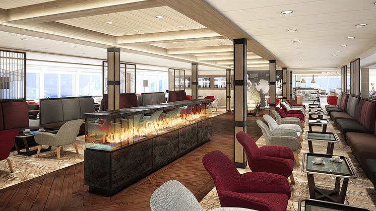 FridtjofNansen Explorer Lounge 01 Hurtigruten