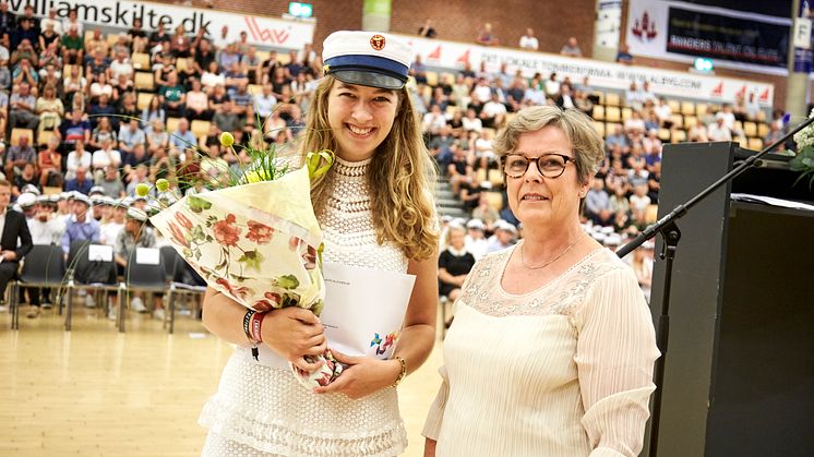 Julie Ringsted Nørrelund fik Martin Pedersens mindelegat til at rejse ud i et PIU forløb (Praktik i udlandet) 