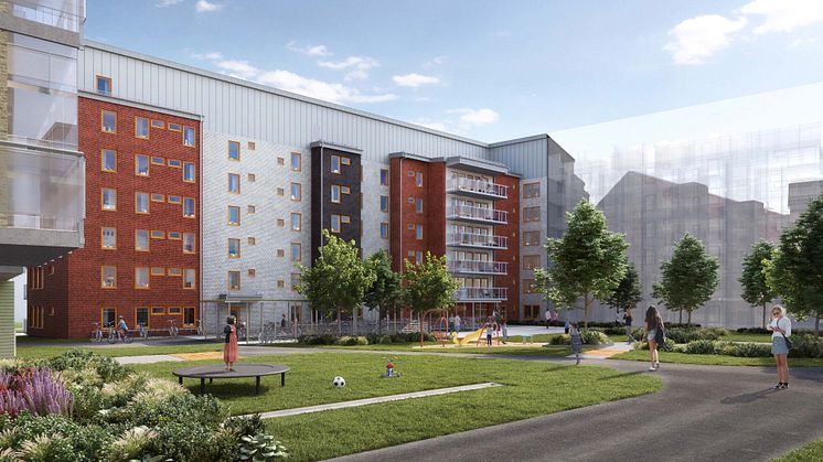 HSB brf Mariehöjd 6 byggstartar i höst