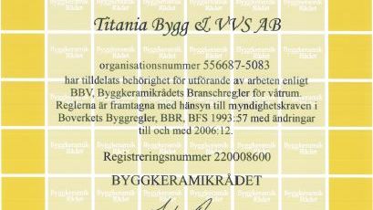 Titanias arbete med att kompetensutveckla personalen fortsätter. 