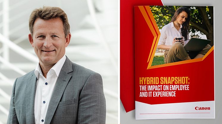 KONTROLL PÅ TEKNOLOGIEN: Markedsdirektør Svein Trønnes i Canon Norge mener at det er viktig at norske selskaper styrker fokuset på effektive og sikre systemer som kommuniserer godt og sikkert mellom hjemmekontor og arbeidsplass. 