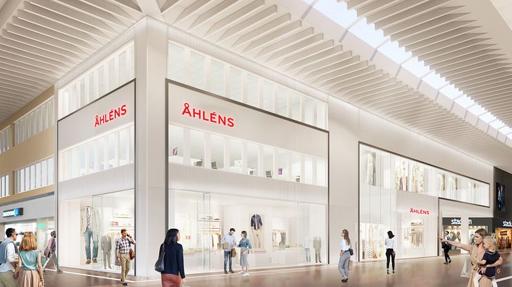 Åhléns öppnar nytt varuhus i Skärholmen centrum / Bild: Illustration