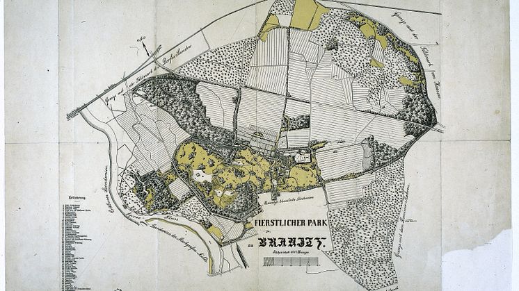 175 Jahre alt wird dieses Jahr der Park Branitz, in dem auch sein Erbauer begraben liegt. Foto: Stiftung Fürst-Pückler-Museum Park und Schloss Branitz. 
