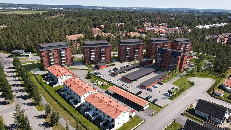 Brf Skulptören blir totalt 136 nya lägenheter - 48 av dem i den första etappen säljstartar 15 november. 