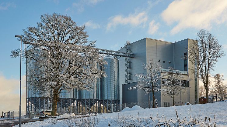 Nu har Berte Qvarn startat produktionen i Hallands första havrekvarn