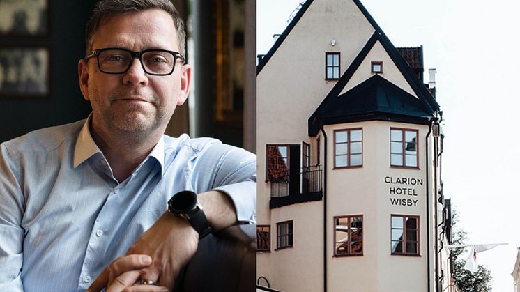 Lennart Lagnehag ny hotelldirektör för Clarion Hotel Wisby