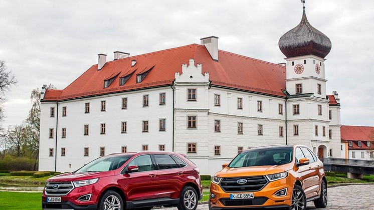 Vadonatúj Ford Edge SUV: kategóriaelső helykínálat és menetdinamika, prémium komfort és kifinomultság